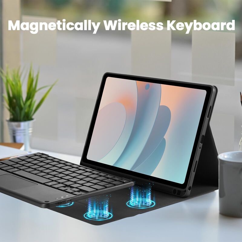 Funda Con Teclado Lama Tab A9+/a11+ De 11" Con ... image number null