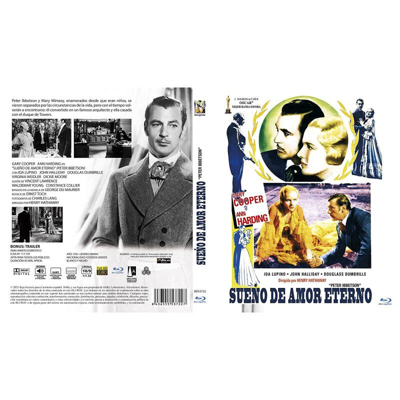 Sue&ntilde;o De Amor Eterno [blu-ray] (1935) Peter Ibb... image number null