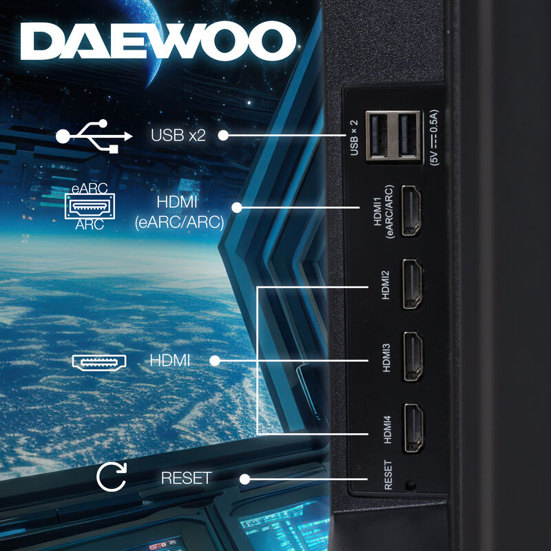 Daewoo Pantalla  Smart Tv 70 Pulgadas  4k Uhd L... image number null