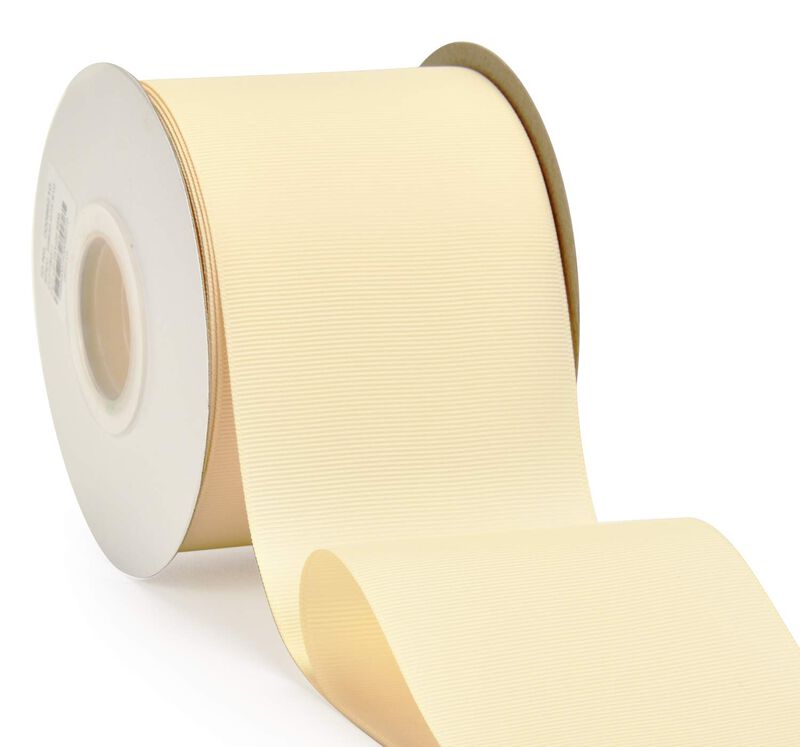 Cinta Yama Grosgrain 7,6 cm 23 m Marfil image number null