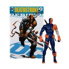 Figura De Acci&oacute;n Mcfarlane Toys Dc Direct Deathstroke De 18 Cm Con C&oacute;mic