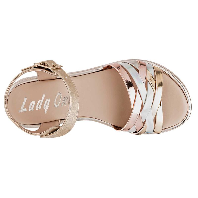 Lady One Zapato de graduaci&oacute;n para ni&ntilde;a dorado ... image number null