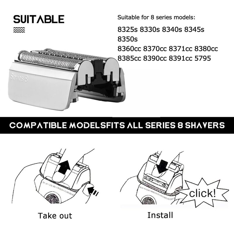 Cabezal De Repuesto Braun Serie 8 83m Para Afei... image number null