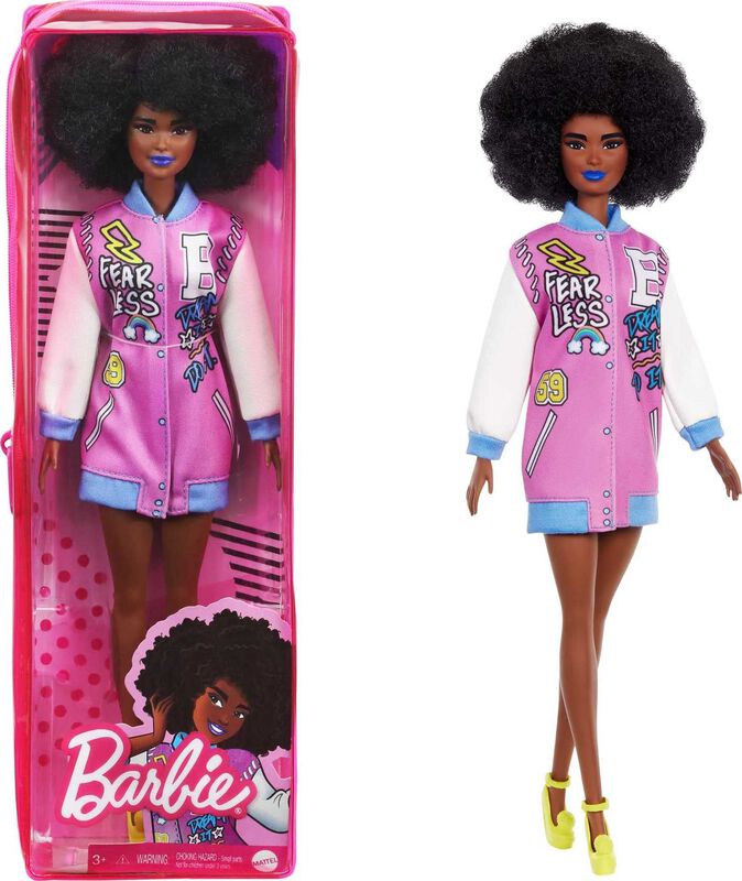 Mu&ntilde;eca De Moda Barbie Fashionistas #156 Con Mor... image number null