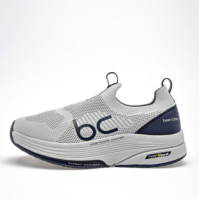 Been Class Tenis urbano para hombre. Gris azul image number null