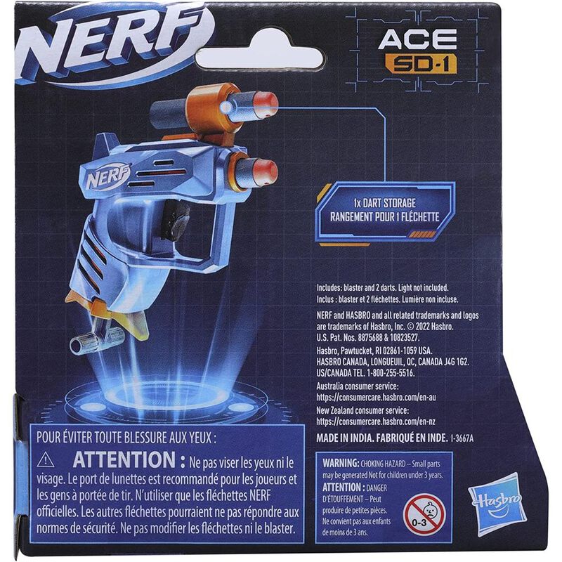 Nerf Elite 2.0 Ace SD-1 Dart Blaster image number null