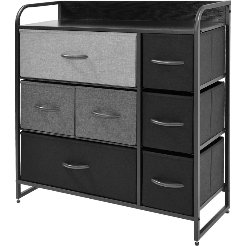 Mueble Buro Organizador Comoda Metal 7 Cajonera... image number null