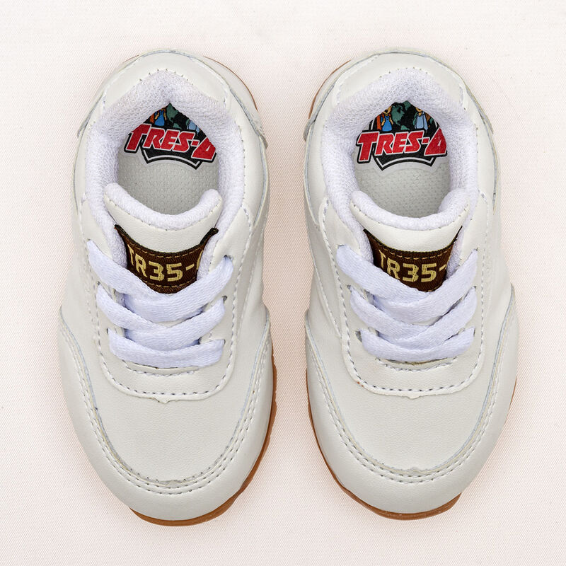 Tres-A Tenis urbano para ni&ntilde;o blanco image number null