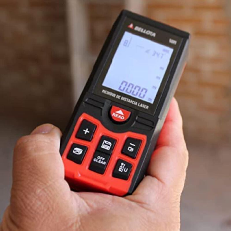 Medidor De Distancia L&aacute;ser Bellota 50m Profesio... image number null