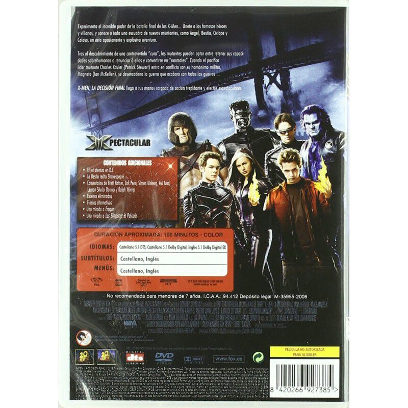 X-men 3: La Decisi&oacute;n Final (2006) [dvd] image number null