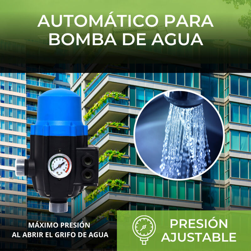 Presurizador Control Automático Bomba 17-36psi ... image number null