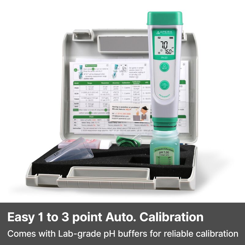 Kit De Medidor De Ph Apera Instruments Ai209 Va... image number null