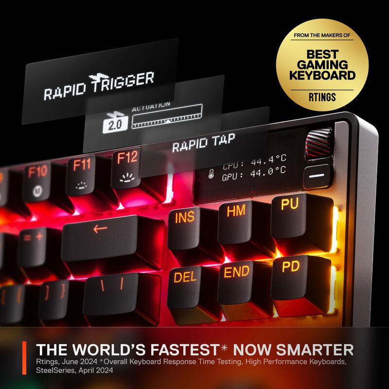 Teclado Steelseries Apex Pro Tkl Gen 3 Omnipoin... image number null