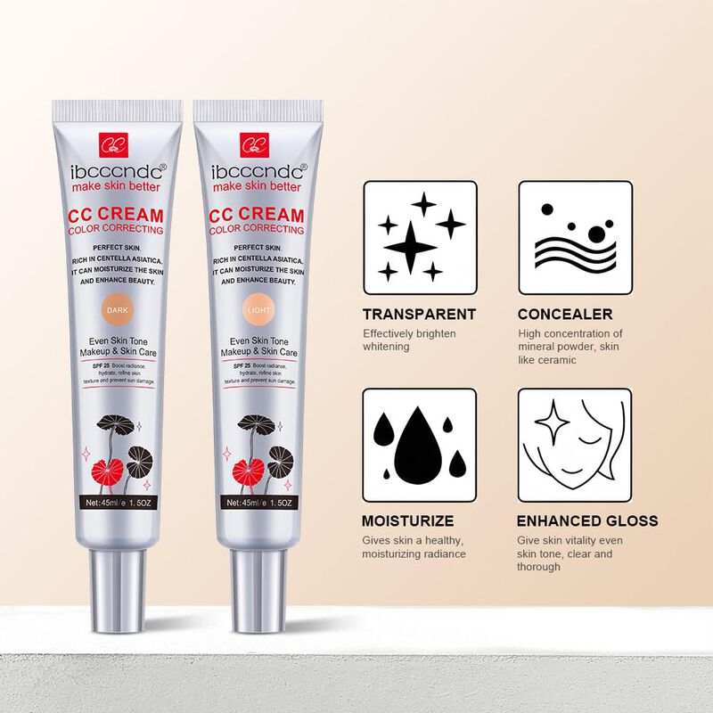 Crema Cc Niceface Dark Spf25 45 ml Correctora D... image number null