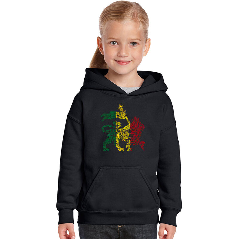 Sudadera Con Capucha Word Art Para Ni&ntilde;a - Le&oacute;n ... image number null