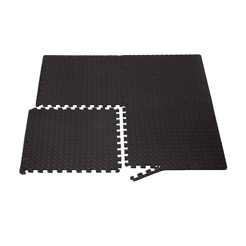 Tapete Foamy Negro para Ejercicio 4 piezas Blue... image number null