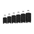 Set 6 Maletas Reforzadas Ruedas Candados 18 20 24 26 28 30