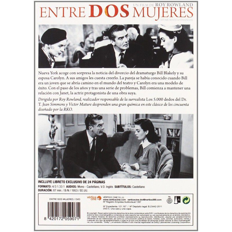 Entre Dos Mujeres (dvd) image number null