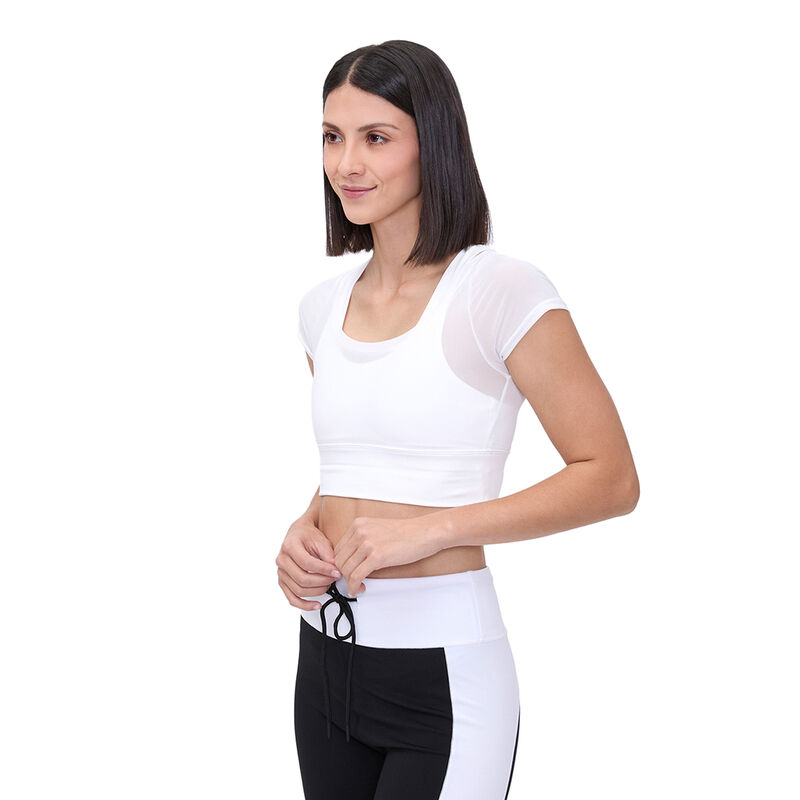 Playera Deportiva Wilson para mujer BLANCO EG image number null