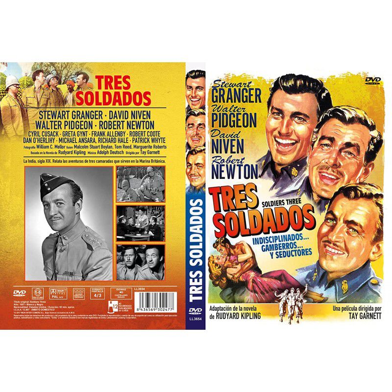 Tres Soldados (soldiers Three) 1951 [dvd] image number null