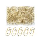 Clips De Papel Zucosue 100 Unidades Forma De Coraz&oacute;n 2 cm Acabado Dorado