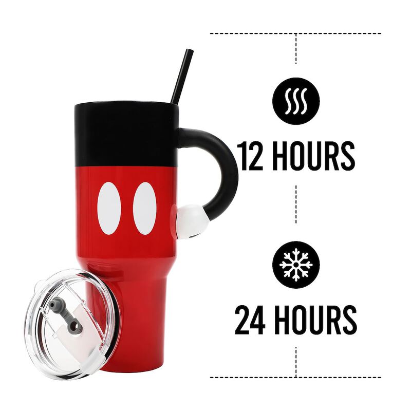Vaso Bioworld Disney Mickey Mouse De Acero Inox... image number null