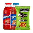 Clamato Cubano 473 Ml + Clamato 473 Ml + Doritos D
