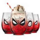 Vasos De Vidrio Joyjolt 532 ml, Juego De 4 Spider-man