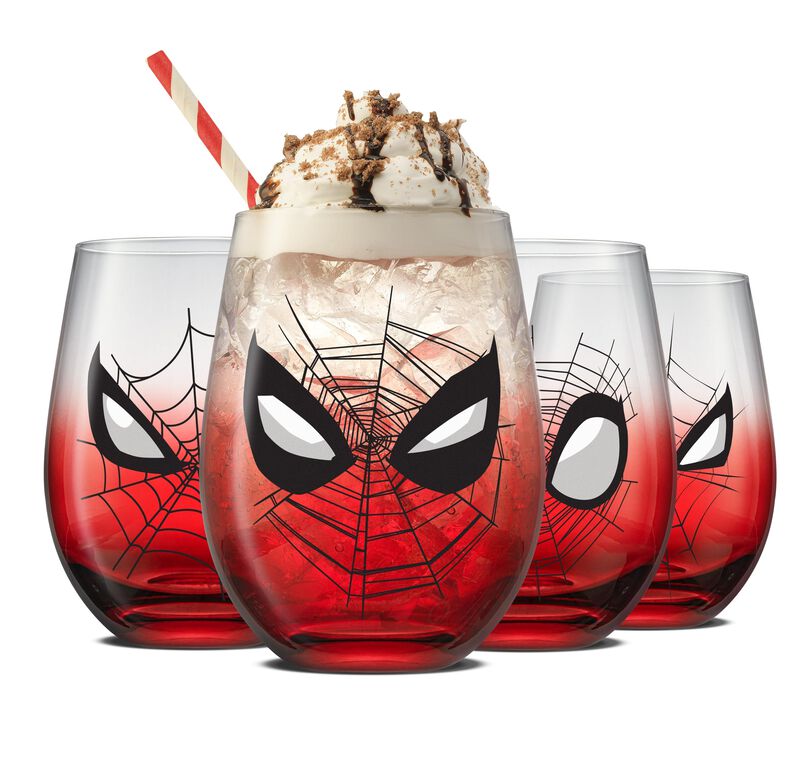 Vasos De Vidrio Joyjolt 532 ml, Juego De 4 Spid... image number null