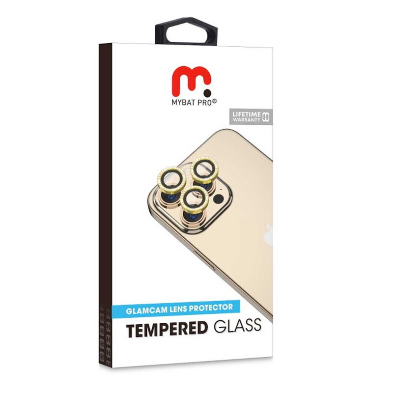 Mica Vidrio MYBAT GlamCam para iPhone 15 PRO y ... image number null