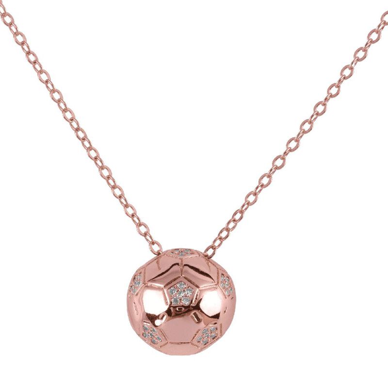 Collar Mujer Bal&oacute;n F&uacute;tbol Mundial Regalos Origi... image number null