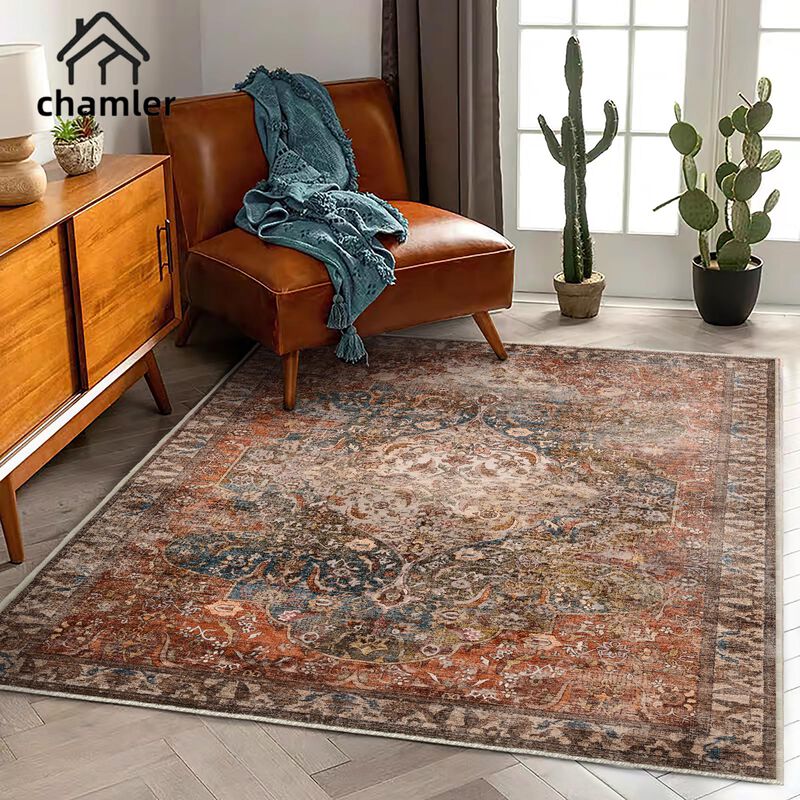 Alfombra Chamler 137 &times; 178 cm Lavable De Estilo... image number null