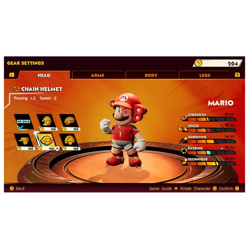 Nintendo Switch Juego Mario Strikers Battle Lea... image number null