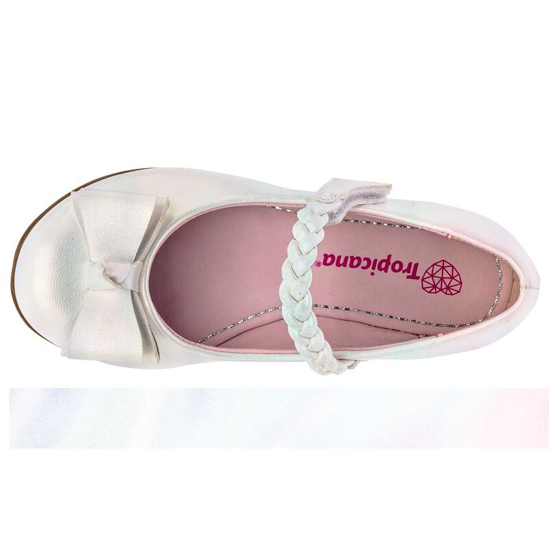 Tropicana Zapato de graduación para niña blanco... image number null
