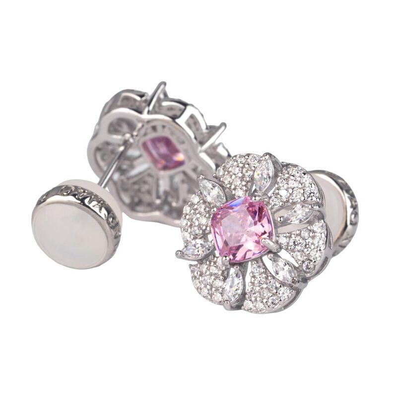 Set De Joyer&iacute;a Fiora Luckyly Plata .925 Con Zir... image number null