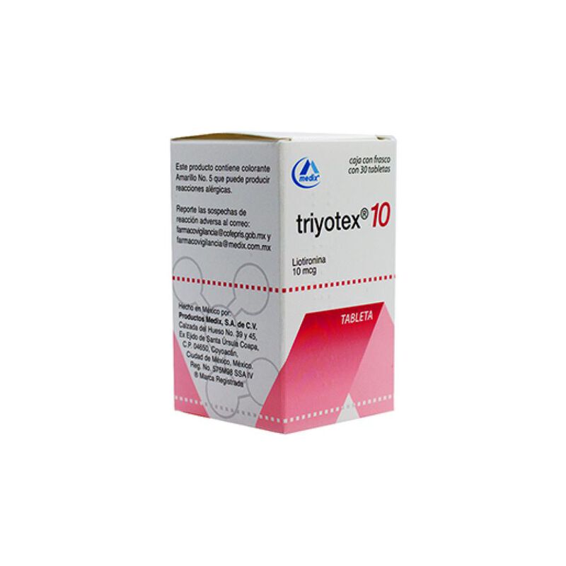 Triyotex 10 Mcg 30 C&aacute;psula(s) image number null