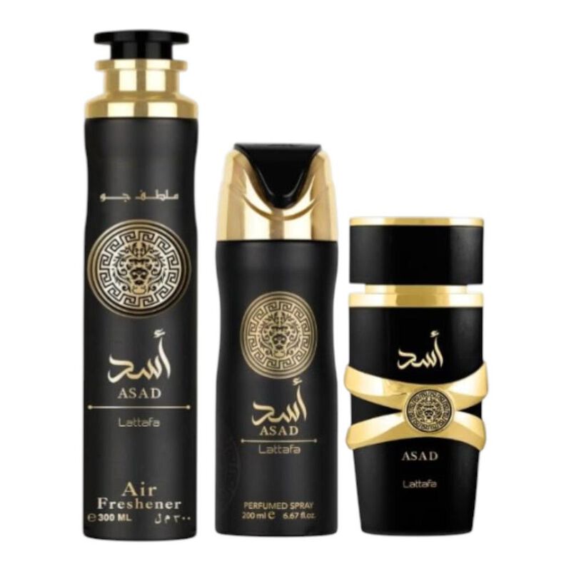 Perfume Lattafa Asad Gift Set image number null