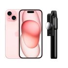 iPhone 15 128GB Rosa E-SIM Reacondicionado + Baston Bluetooth