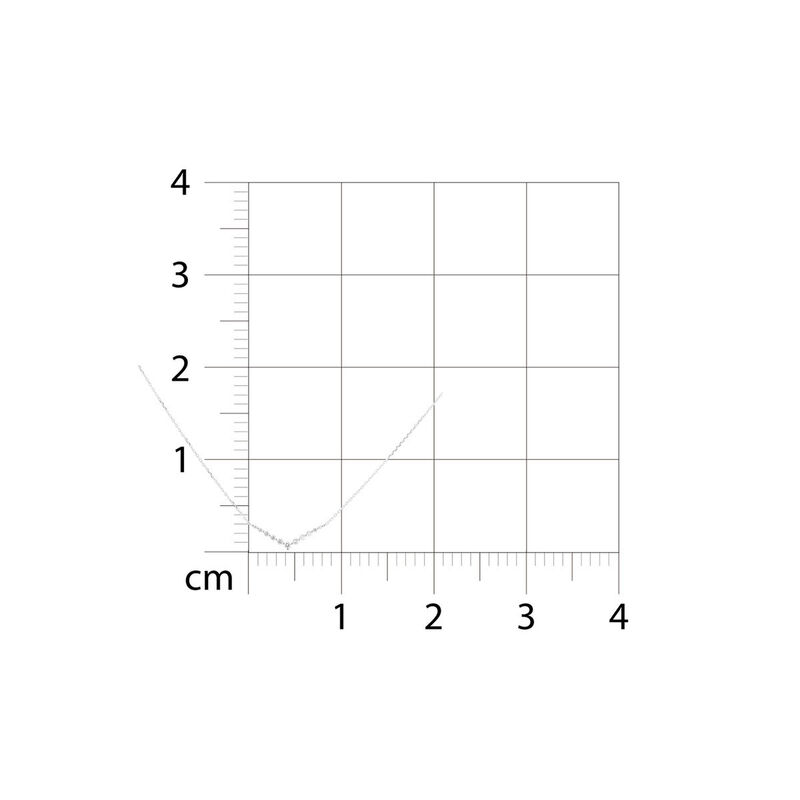 Gargantilla De Oro Blanco 14K Con 16Pts De Diam... image number null