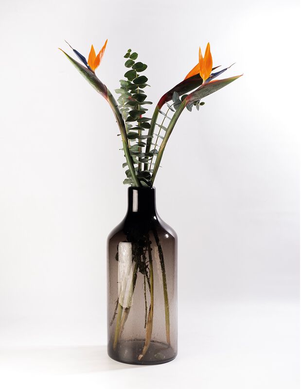 Jarr&oacute;n&nbsp;Decorativo de Vidrio Soplado Humo Marea ... image number null