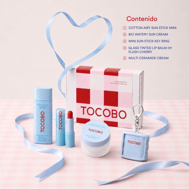 Tocobo Glow Box Rutina Completa De Skincare Cor... image number null