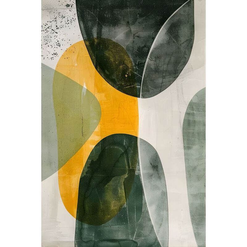 Cuadro Decorativo Impreso 20x30cm Musgo y Arena image number null