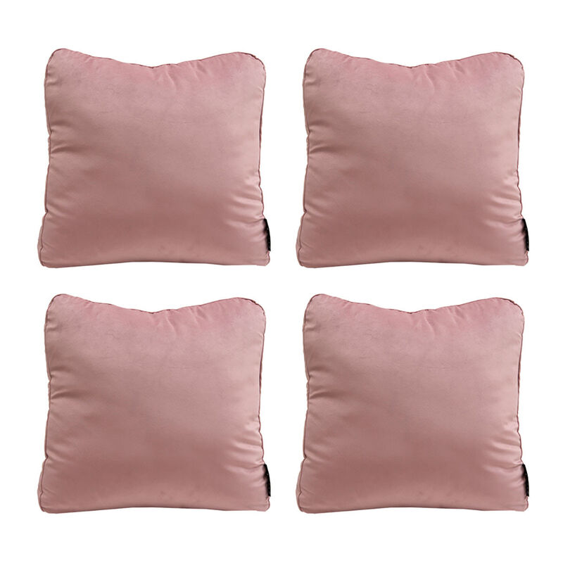 Set de 4 Cojines Dicasa ZitaOne Rosa Palo image number null
