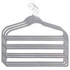 Set de 3 ganchos para Pantal&oacute;n color Gris Claro