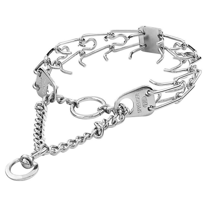 Collar Herm Sprenger Cromado Con Forma De Pinza... image number null
