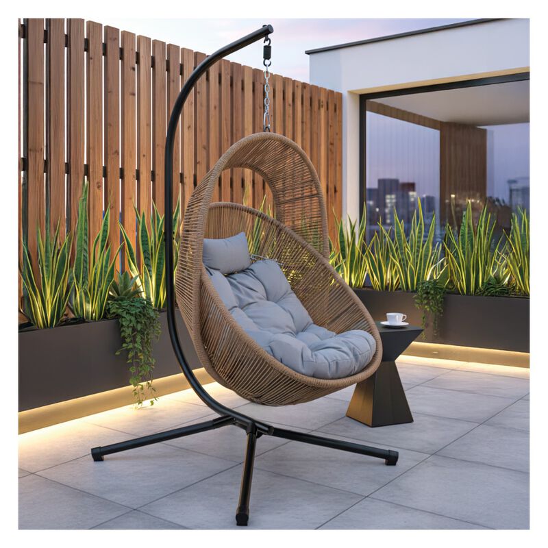 Columpio Exterior Silla Colgante Terraza Jardin... image number null