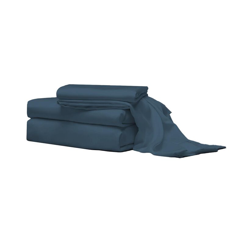 Juego S&aacute;banas King Size Liso Polo One Navy 4pzs... image number null