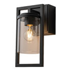 L&aacute;mpara De Pared Arbotante Exterior Con 2 Tomacorrientes 15a 125v, Potencia M&aacute;x. 60 W, Base E27, Ip44