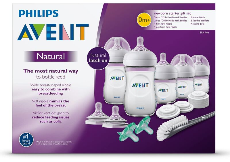 Set De Biberones Philips Avent Natural Newborn ... image number null