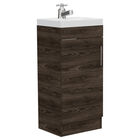 Mueble Lavamanos Oporto Color Chocolate